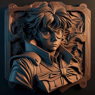 3D model Detective Conan Zero Enforcer anime (STL)